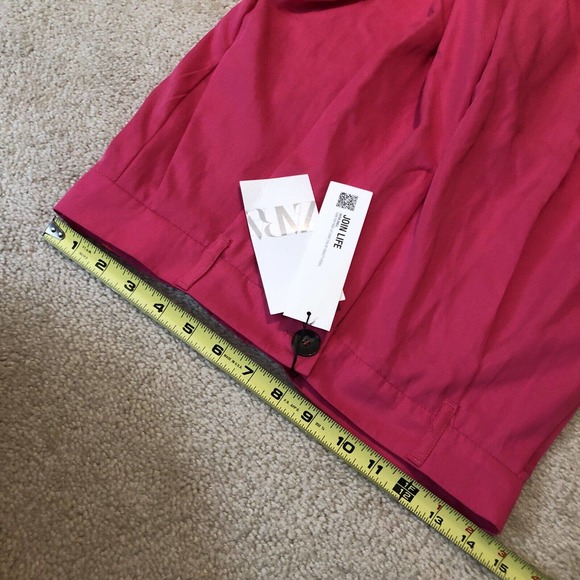 NWT ZARA WOMAN Fuchsia Pink Wide Flowy Pants Medium Barbiecore Menswear - Picture 4 of 5